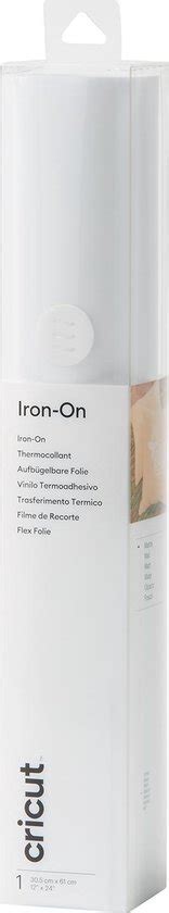 Cricut Everyday Iron On Parchment 30x60cm; Excellent results on the widest variety of materials and projects; Outlasts 50+ washes!*; Cuts beautifully and weeds easily